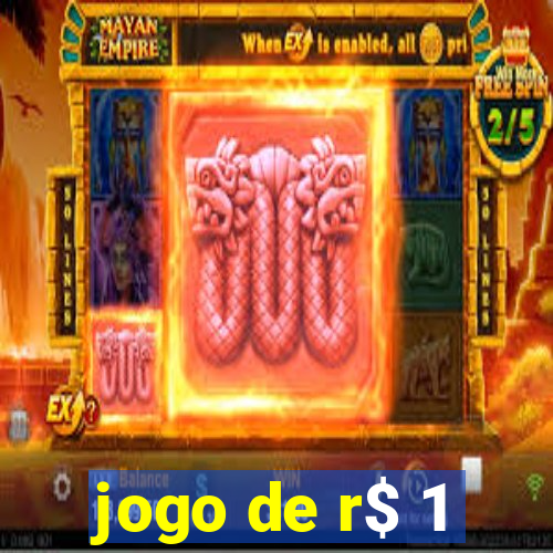 jogo de r$ 1